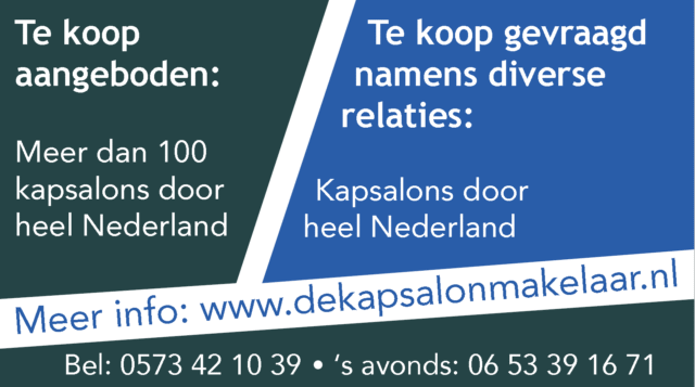 Advertentie DeKapsalonMakelaar